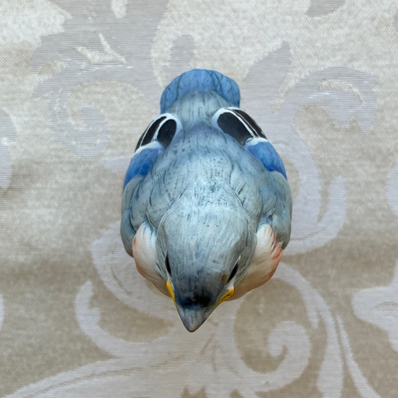 Vintage Andrea by Sadek Baby Bluebird Porcelain Figurine 6350 - Picture 7 of 8